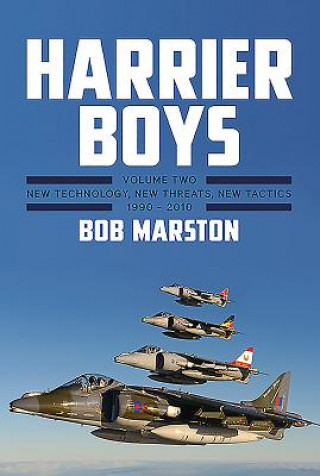 Książka Harrier Boys Bob Marston