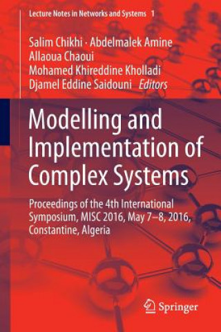 Kniha Modelling and Implementation of Complex Systems Salim Chikhi