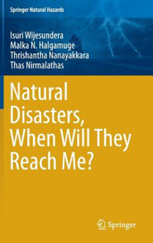 Libro Natural Disasters, When Will They Reach Me? Isuri Wijesundera