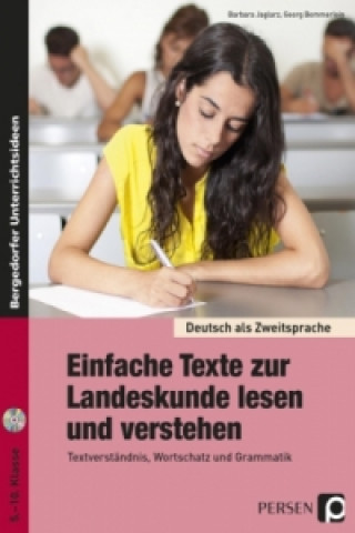 Carte Einfache Texte zur Landeskunde lesen und verstehen, m. 1 CD-ROM Barbara Jaglarz