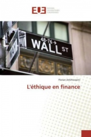 Книга L'éthique en finance Florian Amirhosseini