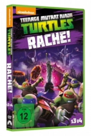 Video Teenage Mutant Ninja Turtles: Rache. Season. 3.4, 1 DVD 
