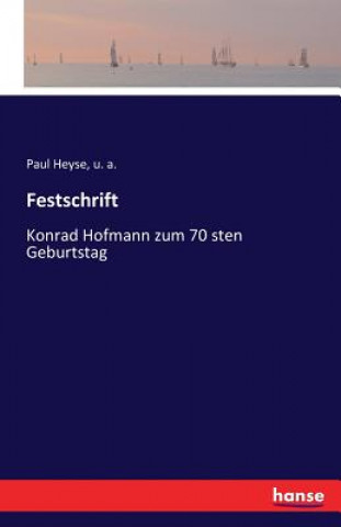 Carte Festschrift Paul Heyse