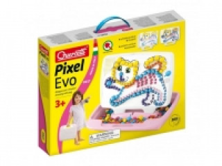 Hra/Hračka Pixel Evo Girl - Vytvořte si obraz pomocí kolíčků 