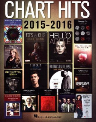 Drucksachen Chart Hits Of 2015-2016 (Piano Vocal Guitar Songbook) 