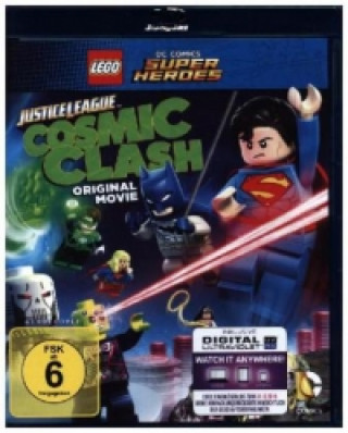 Filmek Lego DC Comics Super Heroes: Justice League - Cosmic Clash, Blu-ray + Digital UV James Krieg