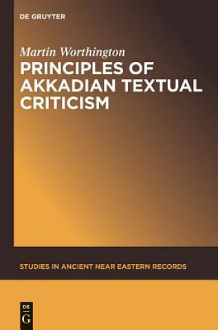 Kniha Principles of Akkadian Textual Criticism Martin Worthington