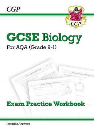 Carte GCSE Biology AQA Exam Practice Workbook - Higher (includes answers) CGP Books