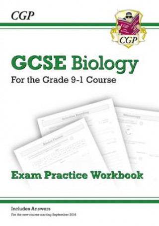 Könyv GCSE Biology Exam Practice Workbook (includes answers) CGP Books
