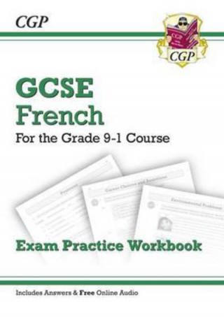 Carte GCSE French Exam Practice Workbook (includes Answers & Free Online Audio) CGP Books