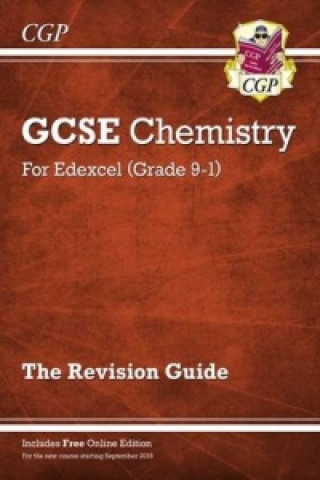Kniha New GCSE Chemistry Edexcel Revision Guide includes Online Edition, Videos & Quizzes CGP Books