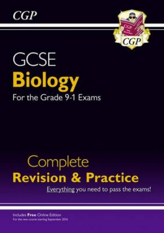 Könyv GCSE Biology Complete Revision & Practice includes Online Ed, Videos & Quizzes CGP Books