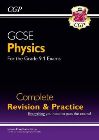Könyv GCSE Physics Complete Revision & Practice includes Online Ed, Videos & Quizzes CGP Books