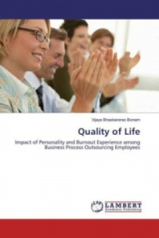 Kniha Quality of Life Vijaya Bhaskararao Bonam