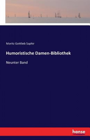 Carte Humoristische Damen-Bibliothek Moritz Gottlieb Saphir