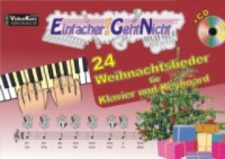 Tiskovina Einfacher!-Geht-Nicht: 16 Kinderlieder, für Klavier und Keyboard, mit Audio-CD. Bd.1 Martin Leuchtner