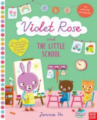 Carte Violet Rose and the Little School Sticker Activity Book Jannie Ho