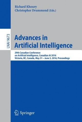 Kniha Advances in Artificial Intelligence Richard Khoury