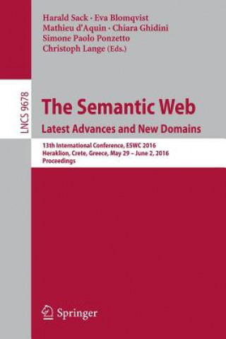 Kniha Semantic Web. Latest Advances and New Domains Harald Sack