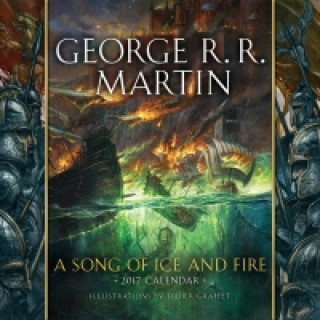 Naptár/Határidőnapló A Song of Ice and Fire 2017 George Raymond Richard Martin