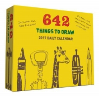 Calendar / Agendă 642 Things to Draw, Daily Calendar 2017 Chronicle Books