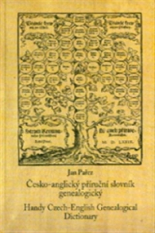 Kniha Česko-anglický příruční slovník genealogický Jan Pařez