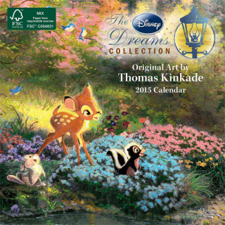 Carte Thomas Kinkade Disney Dreams 2015 Mini Thomas Kinkade