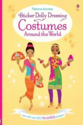 Książka Sticker Dolly Dressing Costumes Around the World Emily Bone