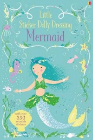 Книга Little Sticker Dolly Dressing Mermaid Fiona Watt