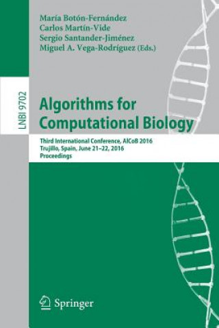 Kniha Algorithms for Computational Biology María Botón-Fernández