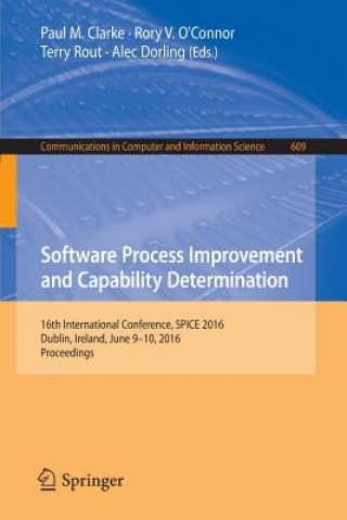 Kniha Software Process Improvement and Capability Determination Paul M. Clarke