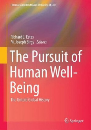 Kniha Pursuit of Human Well-Being Richard J. Estes