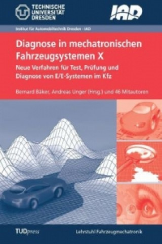 Książka Diagnose in mechatronischen Fahrzeugsystemen X Bernard Bäker