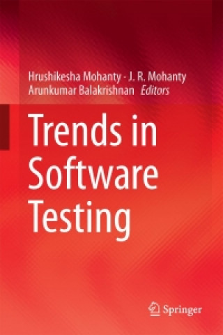 Knjiga Trends in Software Testing Hrushikesha Mohanty