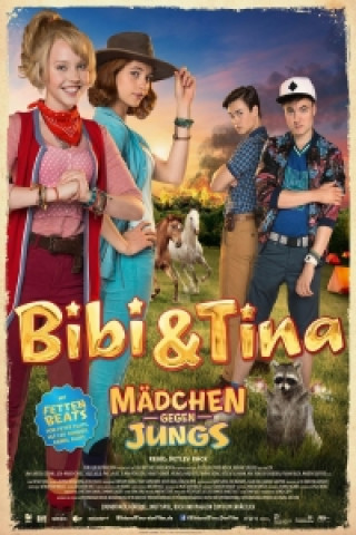 Видео Bibi & Tina - Mädchen gegen Jungs, 1 DVD Detlev Buck