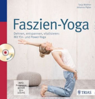 Kniha Faszien-Yoga, m. DVD Tasja Walther