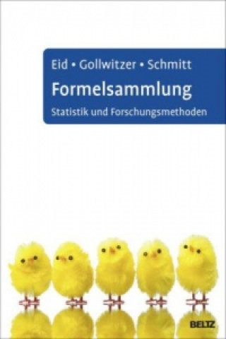 Książka Formelsammlung Statistik und Forschungsmethoden Michael Eid