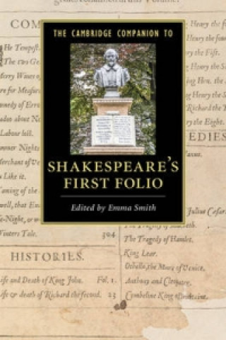 Książka Cambridge Companion to Shakespeare's First Folio Emma Smith