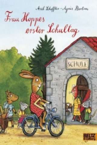 Książka Frau Hoppes erster Schultag Axel Scheffler