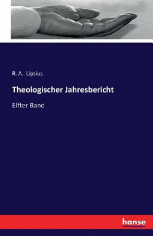 Kniha Theologischer Jahresbericht R a Lipsius