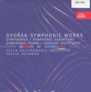Audio Kompletní symfonie, Symfonické básně, Symfonické variace, Koncertní předehry - 8CD Antonín Dvořák