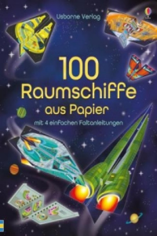 Joc / Jucărie 100 Raumschiffe aus Papier Jerome Martin