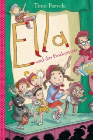 Kniha Ella und das Festkonzert Timo Parvela