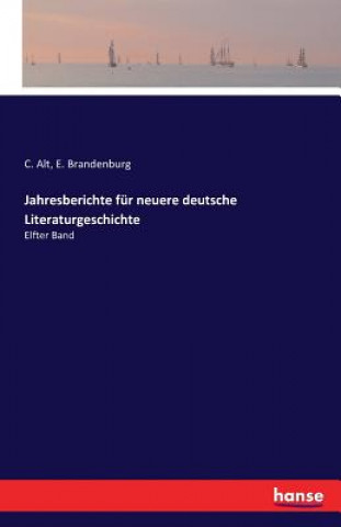 Carte Jahresberichte fur neuere deutsche Literaturgeschichte C Alt