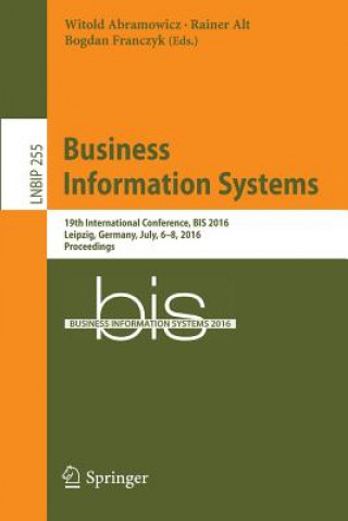 Kniha Business Information Systems Witold Abramowicz