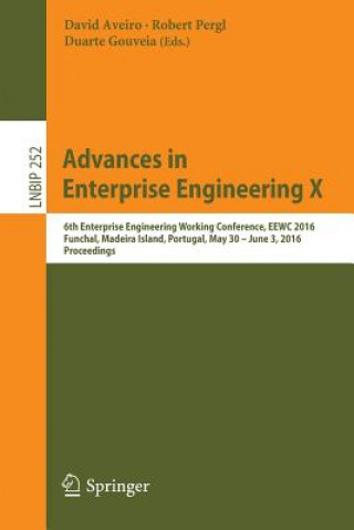Kniha Advances in Enterprise Engineering X David Aveiro