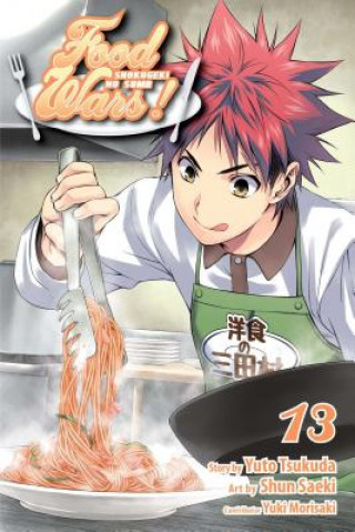 Kniha Food Wars!: Shokugeki no Soma, Vol. 13 Yuto Tsukuda