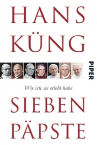 Book Sieben Päpste Hans Küng