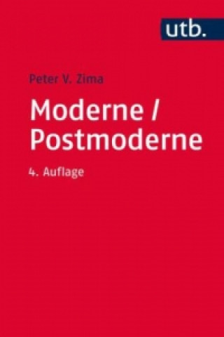 Carte Moderne / Postmoderne Peter V. Zima