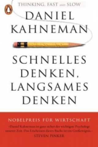 Książka Schnelles Denken, langsames Denken Daniel Kahneman